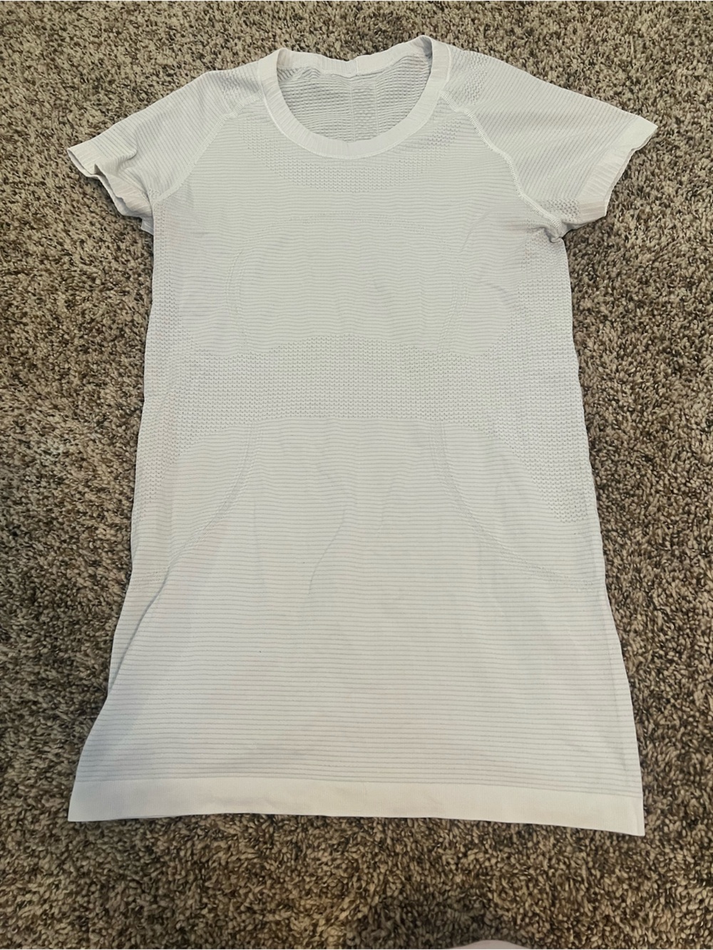 Lululemon White Short Sleeve
